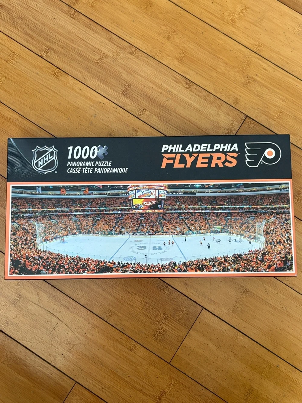 1,000 Piece Panoramic Puzzle - Philadelphia Flyers 🧡🖤